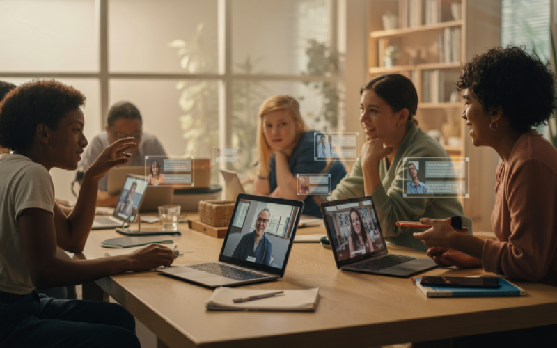 How Online Learning Platforms Support Peer Interaction, Collaboration, and Knowledge Sharing