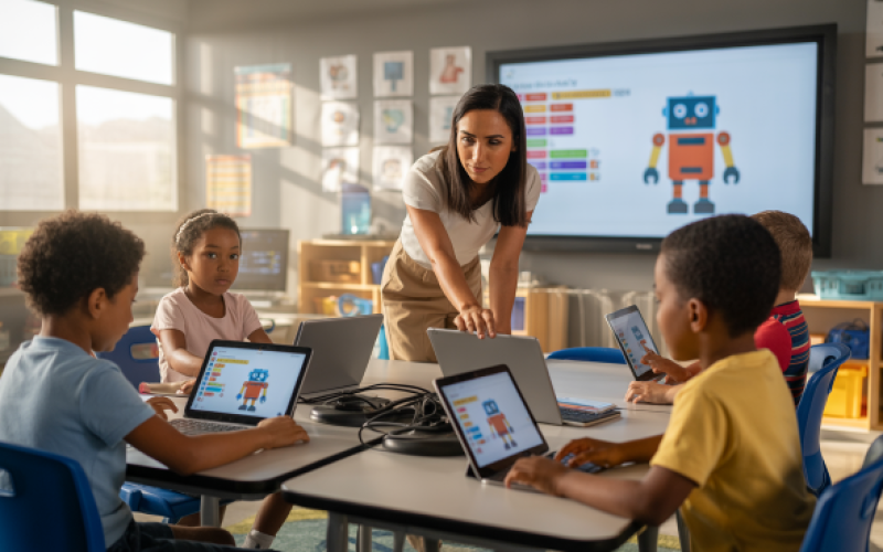 How Teachers Can Integrate Coding and Computational Thinking Into Lessons