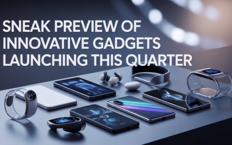Sneak Preview of Innovative Gadgets Launching This Quarter