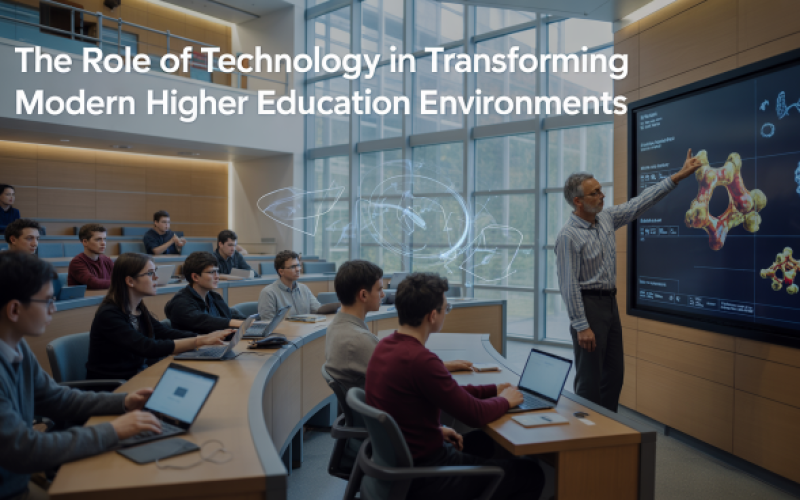 The Role of Technology in Transforming Modern Higher Education Environments
