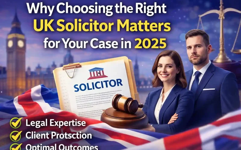 Why Choosing the Right UK Solicitor Matters for Your Case in 2025