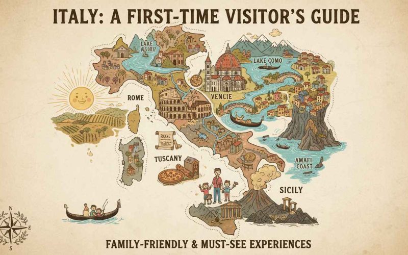 best places to visit in italy for first timers