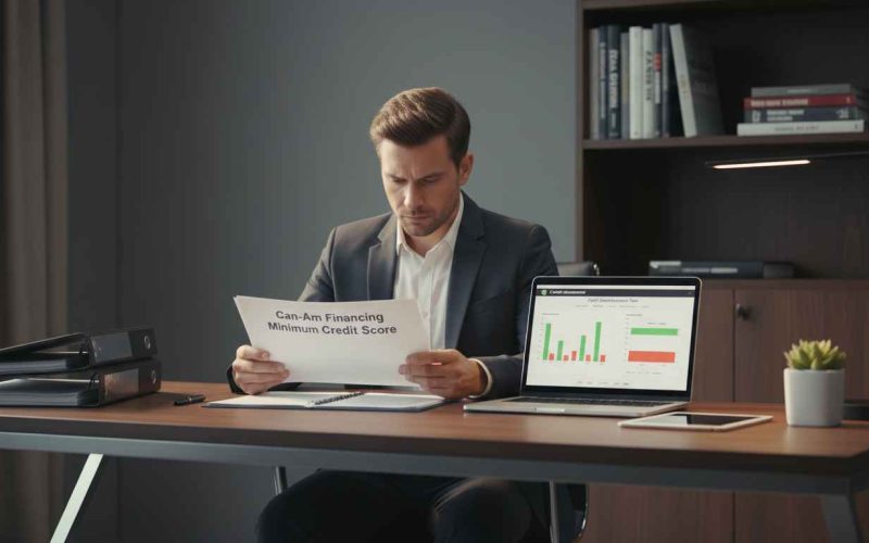 can-am financing minimum credit score