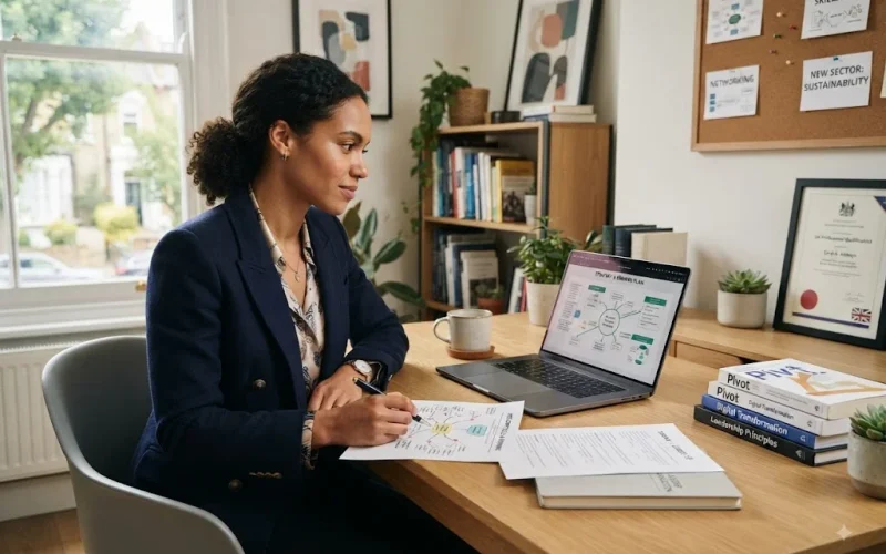career transition planning with a professional career roadmap