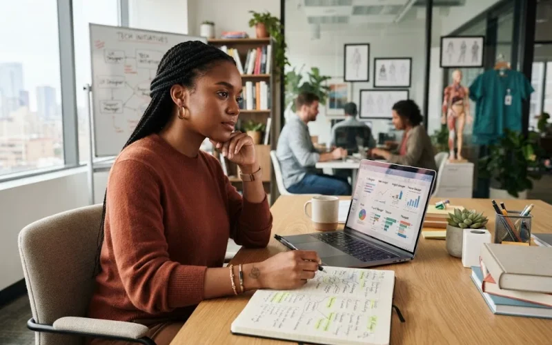 Choosing a career path through career planning and professional exploration