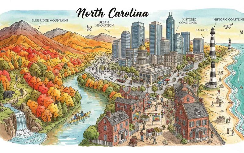 cool places to visit in north carolina