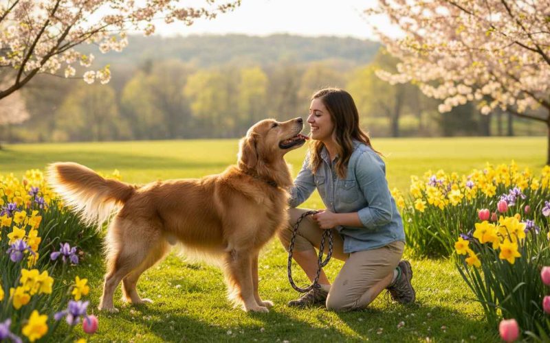 dog sitting spring hill